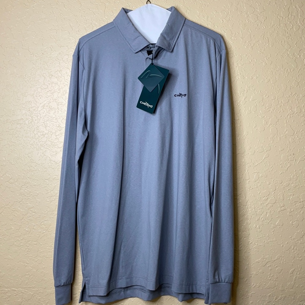 Gray Chervo Collard long sleeve
